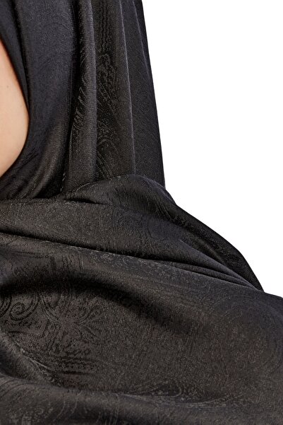 Altobeh Monogram Ethnic Pattern Shawl - Black