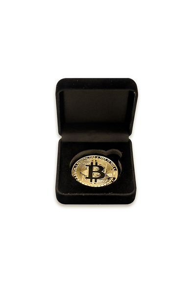 OEM Bitcoin collectible coin in presentation box