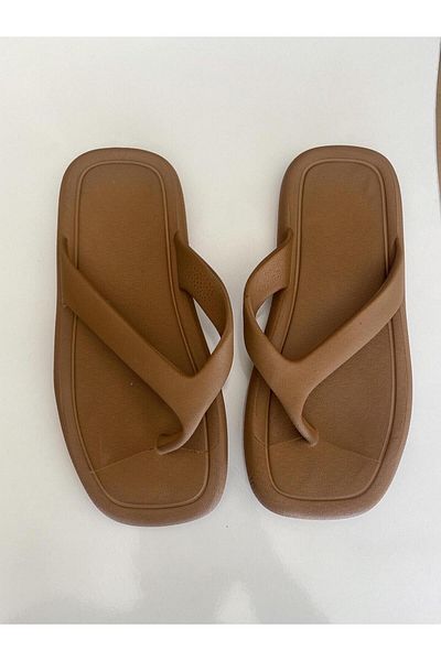 FyzHome Stylish Slippers Flip Flops Soft Sole Pool Beach Slippers