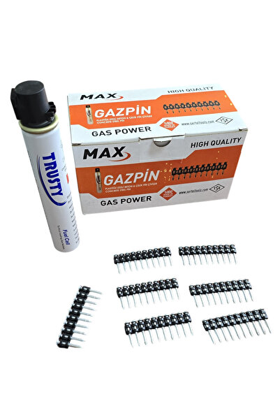 Akdeniz AKDENİZ BETON ÇİVİSİ VE GAZ TÜPÜ-1 KUTU (1000ADET)