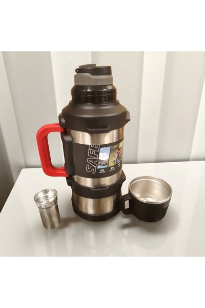 safe Paslanmaz Çelik Termos - 1.8 Litre - 5 Farklı Renk Seçeneği