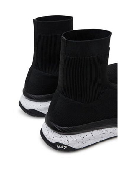 EA7 Emporio Armani Teniși bărbați negri EA7 EMPORIO ARMANI-X8Z057 XK430 K485 NEGRU+ALB