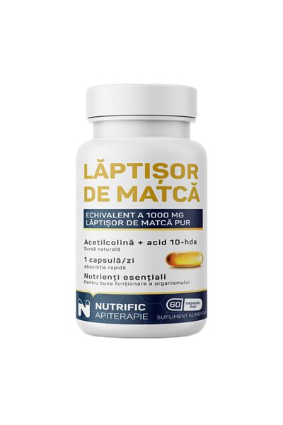 NUTRIFIC Royal Jelly 1000 mg, 60 Soft Capsules, Nutrific