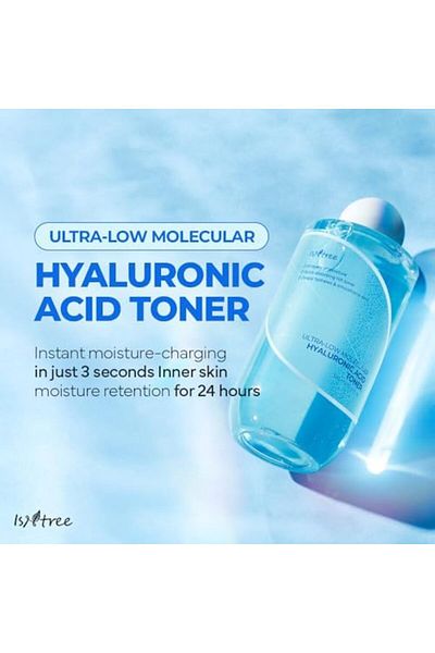 Isntree ISNTREE Low Molecular Weight Hyaluronic Acid Toner, 300ml, 10.14 fl oz