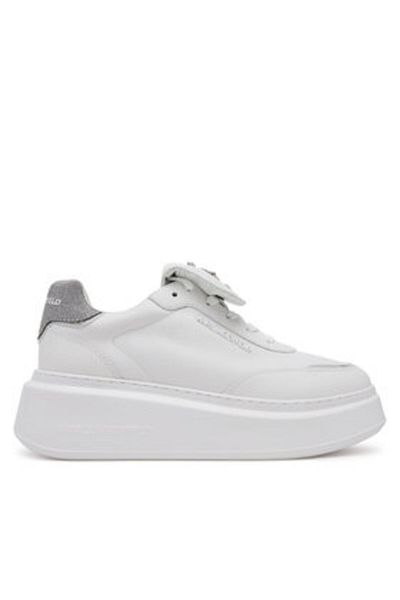 Karl Lagerfeld Women's Sneakers white KARL LAGERFELD-KL63519S 011 WHITE LTHR