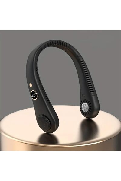 Yuwell YU WELL USB charging Portable Neck Fan, Bladeless Cooling upto 7hrs Working Time, Headphone Design P