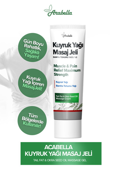 Acabella Kuyruk Yağı Masaj Jeli