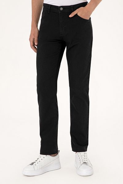 U.S. Polo Assn. بنطال جينز أسود للرجال 50297831-DN0027