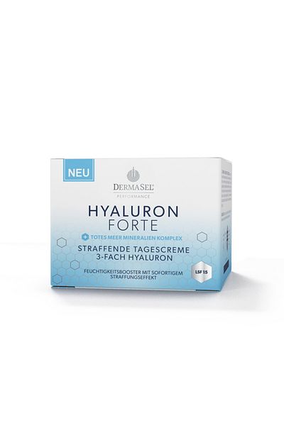 Dermasel Crema de fata de zi cu acid hialuronic forte si minerale SPF 15 Dermasel 50 ml