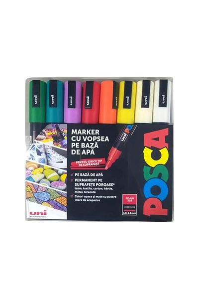 OEM Set 16 Markere Posca, PC-5M, Paint Marker, Multicolor