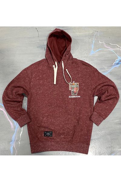 ALANAQA Unisex Oversized Hoodie with Back Print Pullover