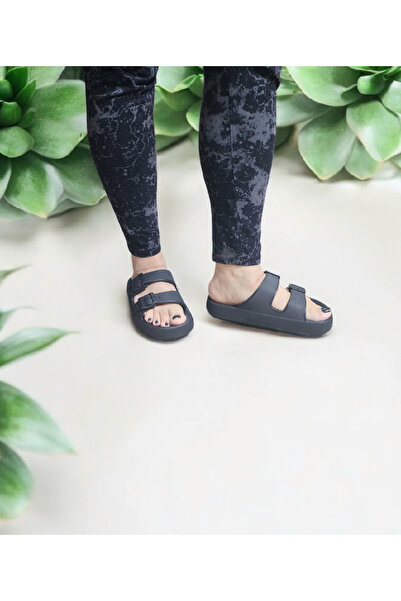 GEZER Çift Toka Eva Ayarlanabilir Suya Dayanıklı Deniz,Havuz,Plaj Terliği