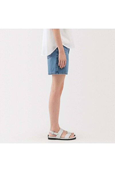 Muji Kapok Blend Denim Short Pants
