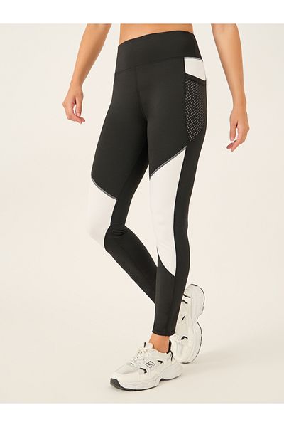 Styli Color Block Pocket Detail Leggings