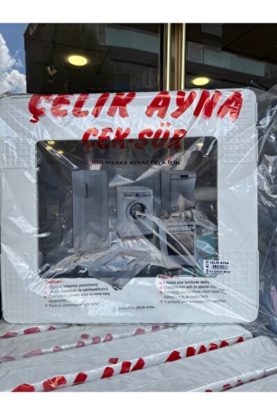 Çelik Ayna Çelik Ayna Beyaz Eşya Altlık Çek-Sür