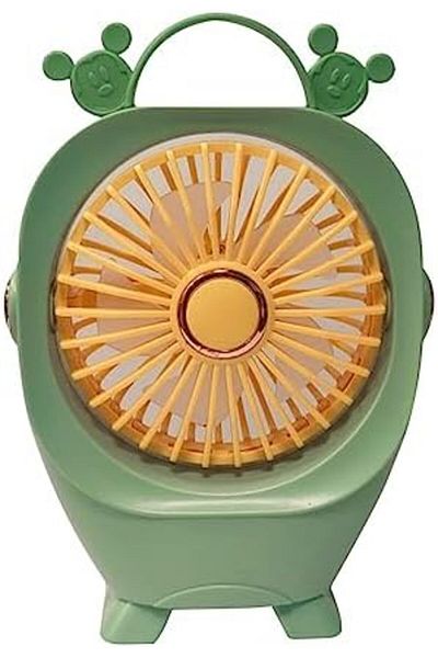 Yuwell YU WELL Portable Soft and Cute Desktop 2 Speed High Wind USB Rechargeable Mini fan For Home Office a