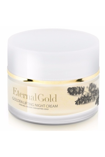 Organique Cosmetics Crema de fata de noapte cu aur coloidal cu efect de lifti...