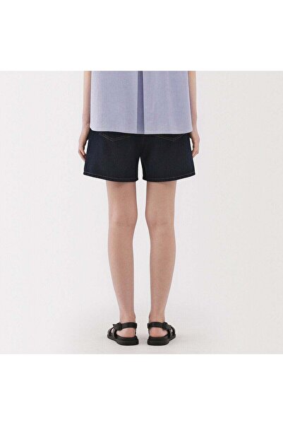 Muji Kapok Blend Denim Short Pants