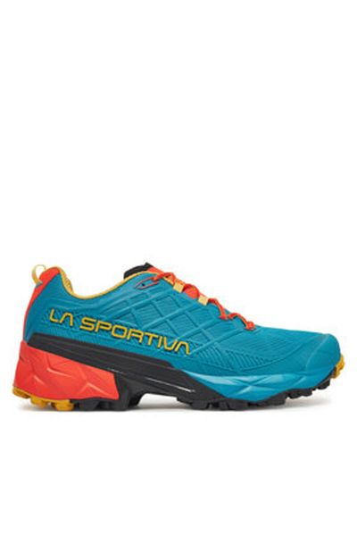 La Sportiva Pantofi de alergare pentru bărbați albaștri LA SPORTIVA-44F614735 ALBASTRU TROPIC/BAMBUS