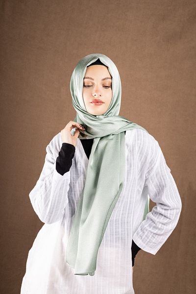 Akel Γυναικείο αντιολισθητικό σάλι Jacquard Aura - Μαλακό σάλι για καθημερινές και ειδικές περιστάσεις