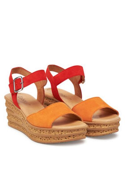 GABOR Women's Sandals red GABOR-64.651.10 OTHER COLOURS