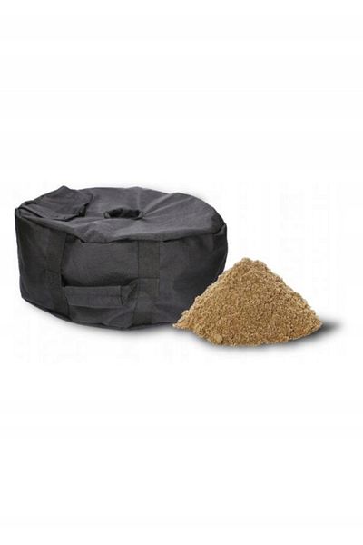 SERSIMO Suport umplere umbrela 47x18 cm, sac cu manere, inchidere velcro, poliester impermeabil, negru