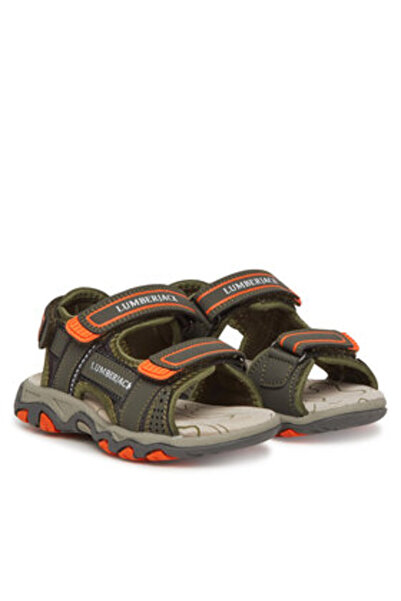 lumberjack Boy Sandals multicolor LUMBERJACK-LJ-SB07606-027-N47-M1155_27/30 M ARMY GREEN/ORANGE