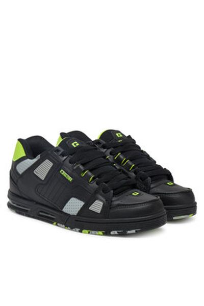 Globe Men's Sneakers black GLOBE-GBSABR 10246 BLACK/LIME