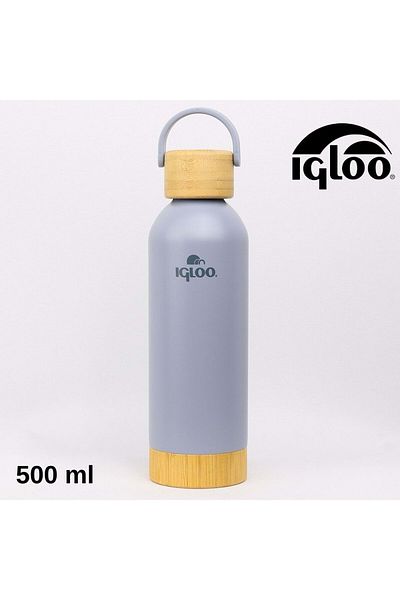 IGLOO Hydrate Pro Botte 500ml Thermos Flask Gray