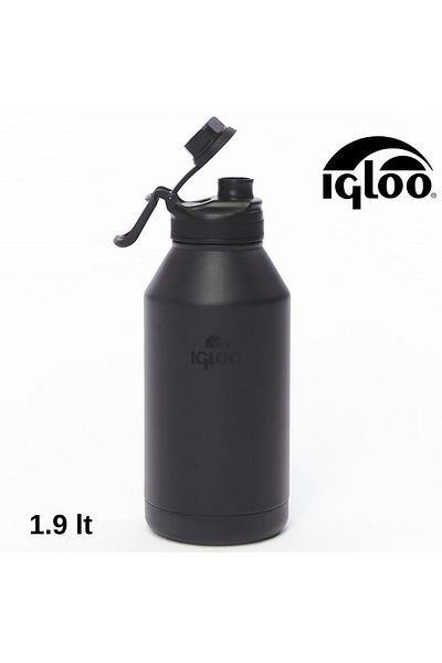 IGLOO Sportsman 1.9 Liter Thermos Flask Black