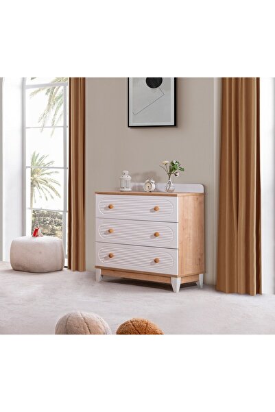 AYDINEV PERLA ŞİFONYER - BEYAZ