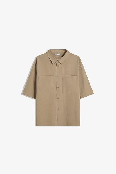 Bershka Short sleeve boxy fit shirt