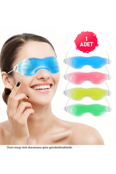 Soillium Göz Altı Morluk ve Şişlik Azaltıcı Jel Göz Maskesi Termojel Buz Etkili Canlandırıcı Soğuk Kompres