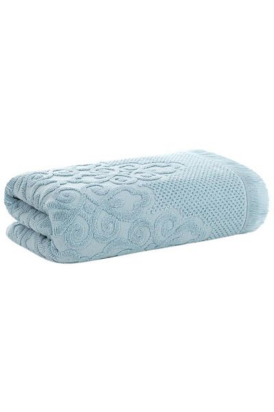 Karna Home Jacquard Cotton Towel Neroli Large Size, High Absorbency 70X140