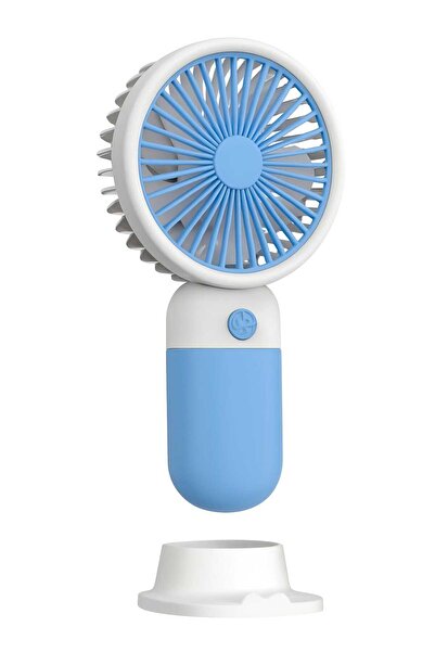 Parmeva Mini El Fanı Taşınabilir Çanta Boy Usb Şarjlı Fan - Çok Renkli