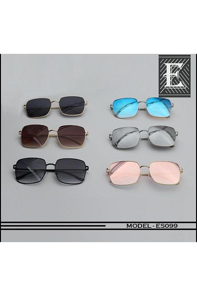 Escales Unisex Uv-400 Protected Mirrored Sunglasses