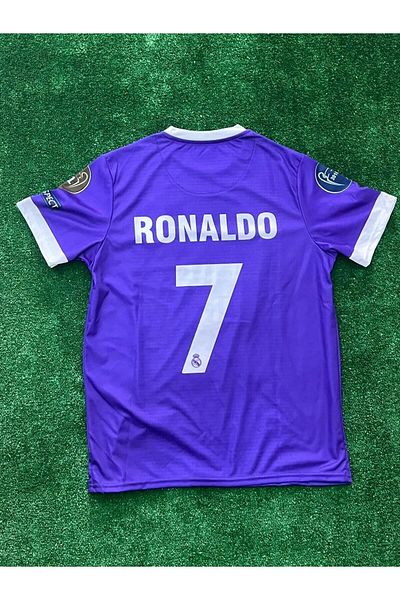 rüya vadisi Cr7 Purple Ronaldo. R. Madrid. Children's Jersey Set