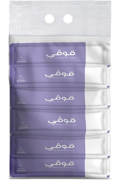 govyy Lavender Scented Wet Wipes by Govyy, 25 Pieces