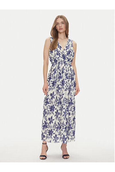 ONLY Women's cocktail dress blue ONLY-15227247 CLOUD DANCER ROSY FLOWER (SKIP...