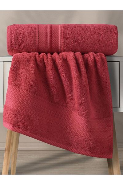 Karna Home Karna Solid Cotton Towel Set 70X140