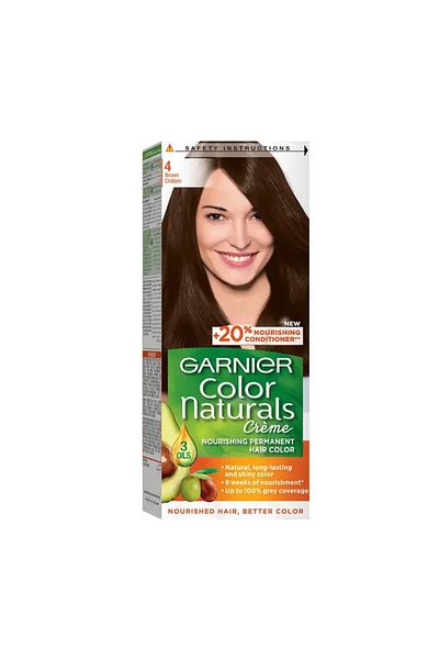 Garnier Color Naturals -4 Brown 81052 --- Garnier Color Naturals 4 Brown