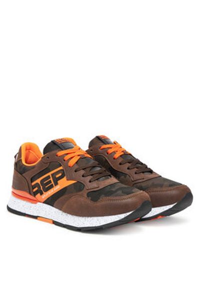 Replay Men's Sneakers brown REPLAY-GMS68 .000.C0096T 774 CAMO BROWN
