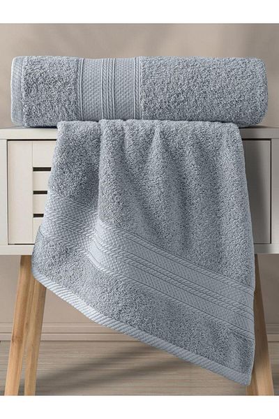 Karna Home Karna Solid Cotton Towel Set 70X140