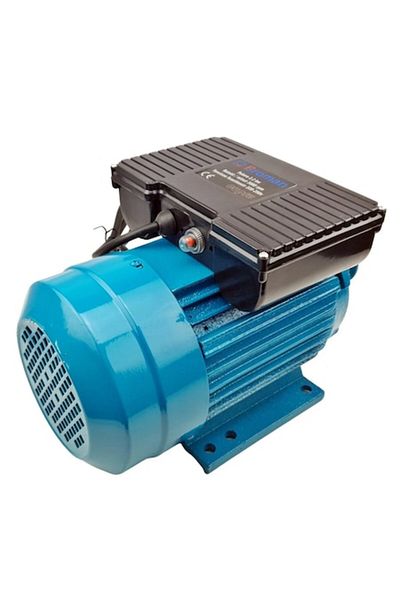 ZEP TI-E LA INDEMANA Motor electric monofazat Broman, ZEP, 3 kW, 3000 RPM, bobinaj cupru, fulie inclusa + Manusi protecti