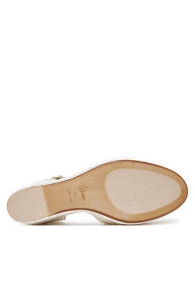Castaner Espadrile de damă albe CASTANER-023115-200 ALB