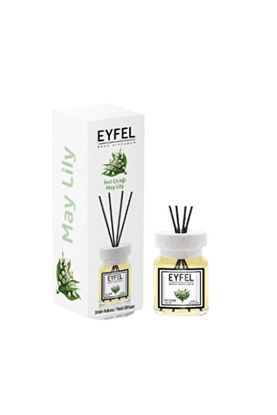 Eyfel Odorizant de cameră cu bețișoare parfumate May Lily, EYFEL, 120 ml