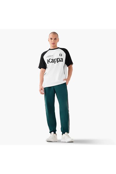 Kappa Kappa Colourblock T-shirt with Raglan Sleeves