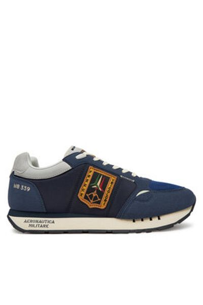 Aeronautica Militare Teniși albaștri pentru bărbați AERONAUTICA MILITARE-251SC292CT3331 21314 MYSTERIOUS BLUE