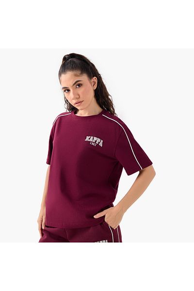 Kappa Kappa Logo Embroidered Crew Neck T-shirt