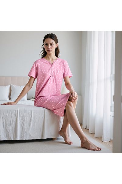 FAV All-Over Printed Night Dress